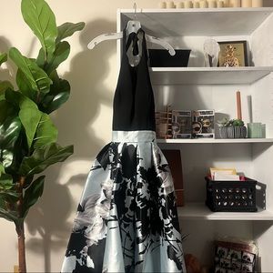 Beautiful High Low Halter Dress